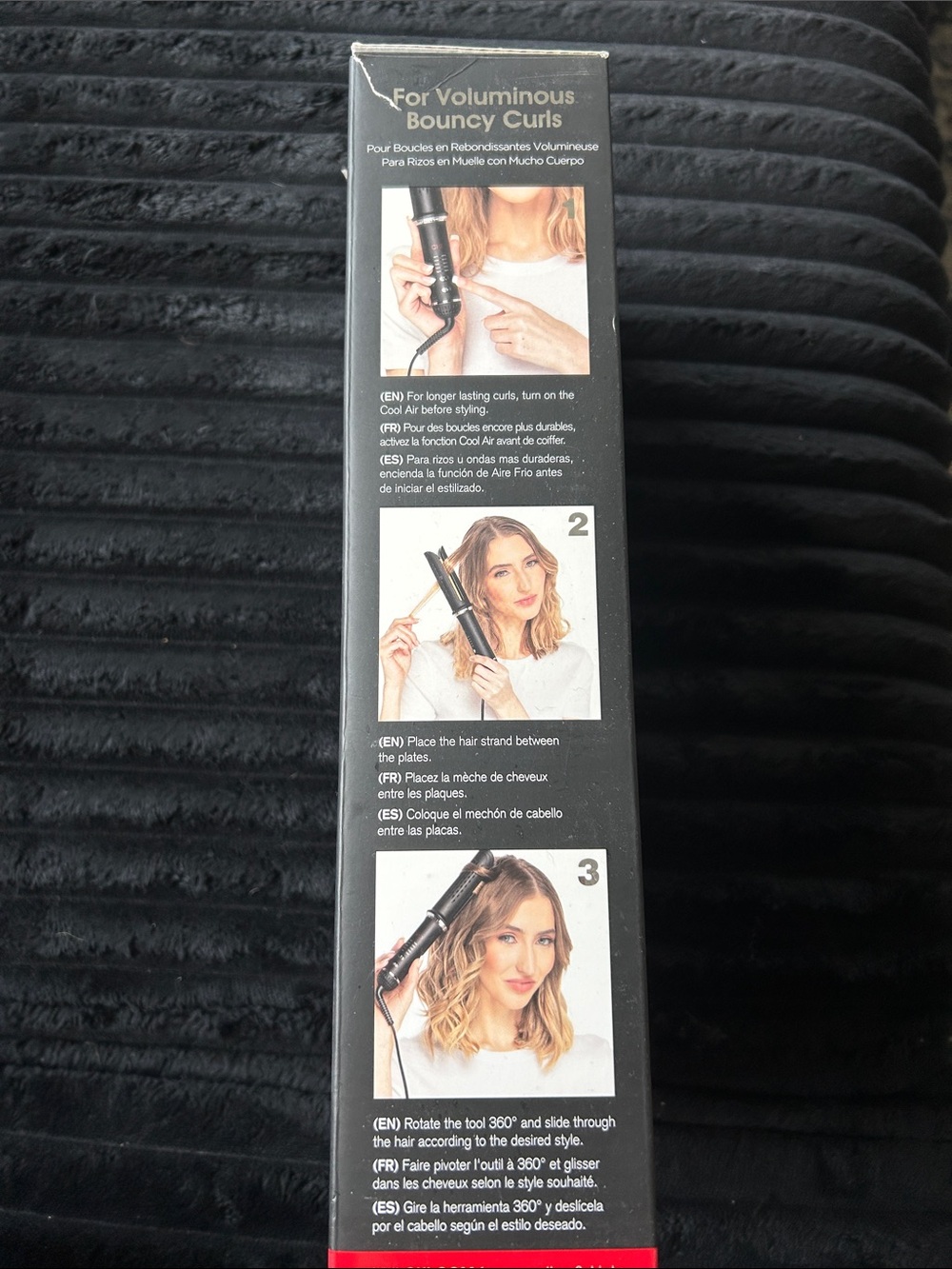 CHI AirTwist Curling Wand - Black - Picture 2 of 4